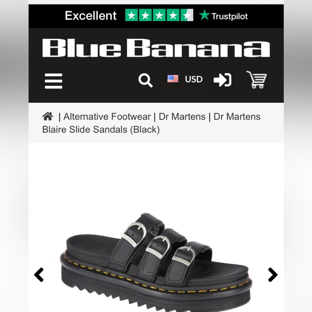 Brand new pair of Doc Martens sandals.